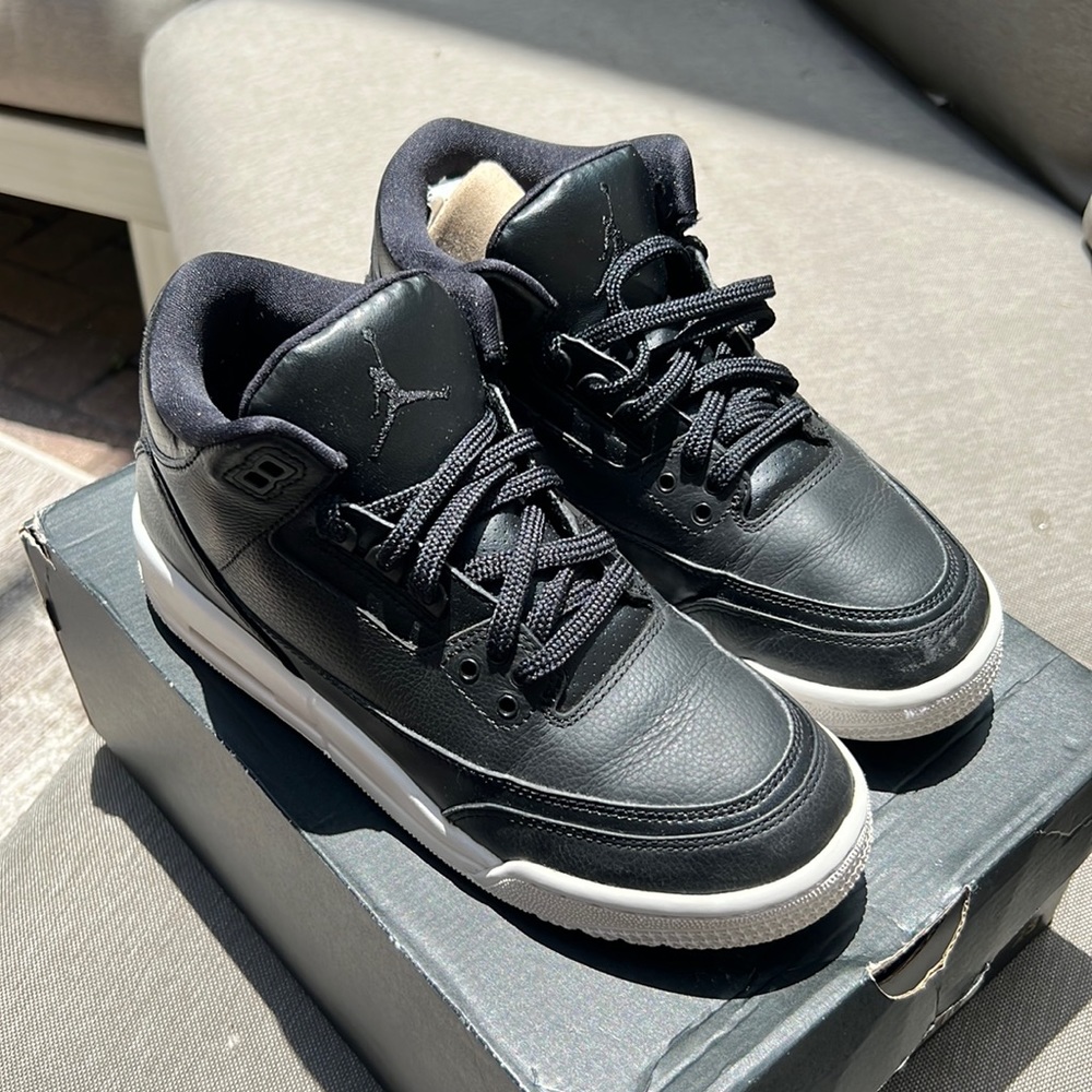 Air Jordan 3 Retro GS Cyber Monday Black/White Size 6Y